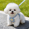 Princess Lace Pet Harness and Leash Set for Small Dogs and Cats