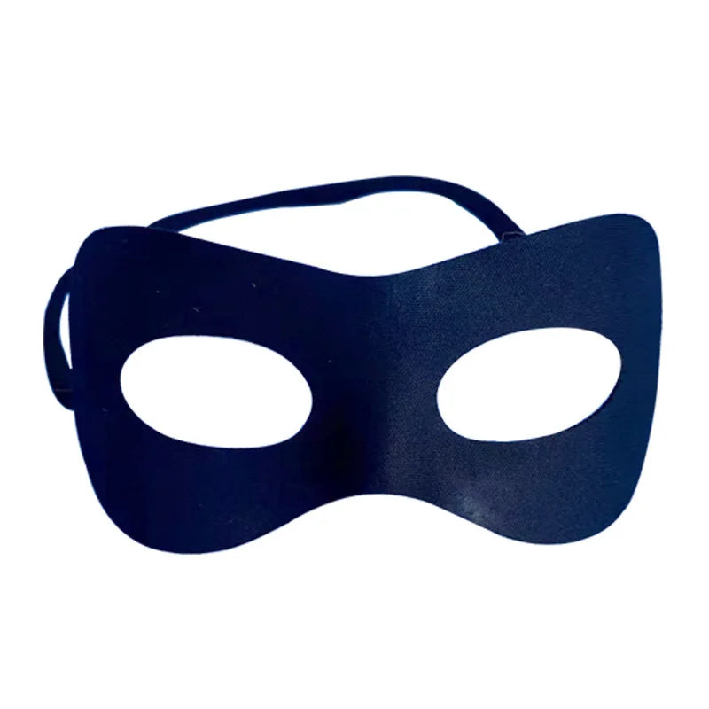 Dunkelblaue, gepunktete Marienkäfer-Maskenverkleidung.