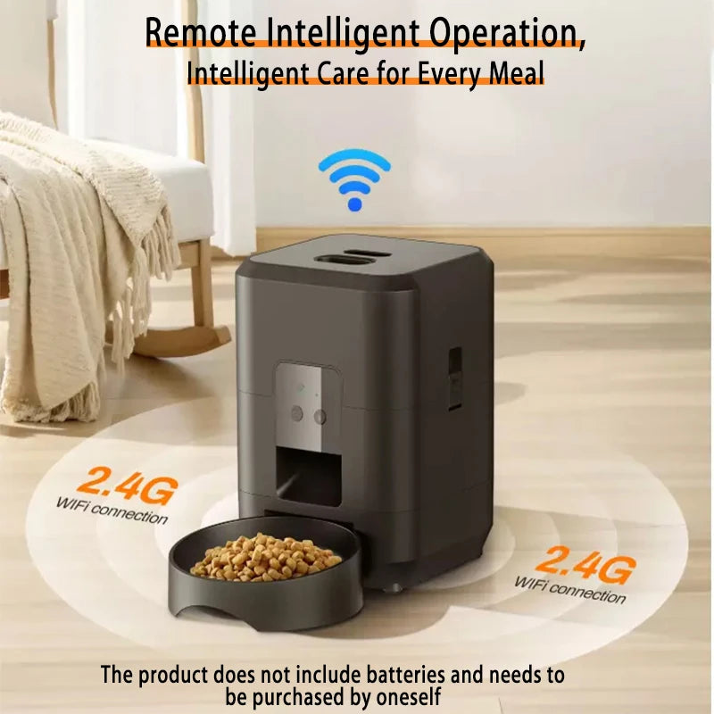 Smarter Automatischer Futterspender mit Sprachaufnahme