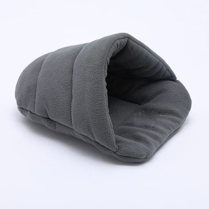 Lit-Tanière en Polaire Doux pour Petits Animaux