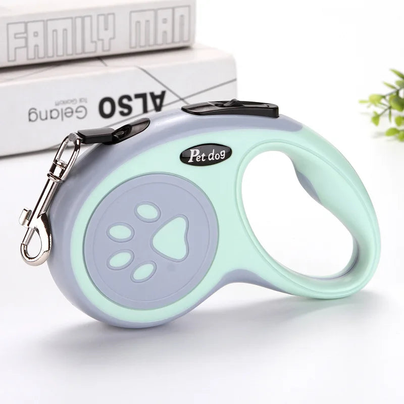 Nylon Retractable Dog Leash 3m-5m for Small Dogs