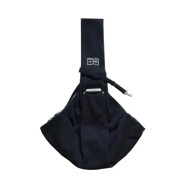 Cotton Pet Carrier Sling Bag for Small Dogs and Cats