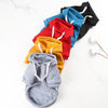 Sudadera de Fleece para Perro Grande con Capucha y Bolsillo con Cremallera