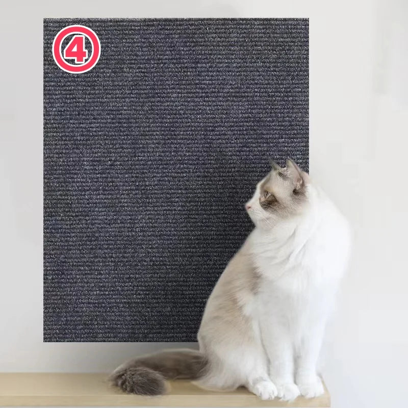 Self-Adhesive Cat Scratch Protection Mat for Furniture