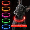 USB-wiederaufladbarer LED-Hundehalsband für mehr Sicherheit bei Nacht