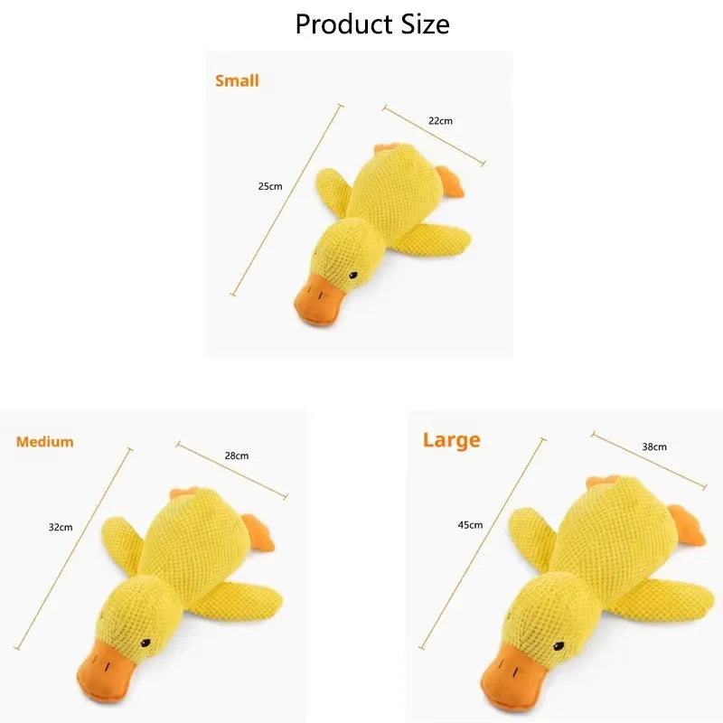 Plush Duck Comfort Toy for Dogs