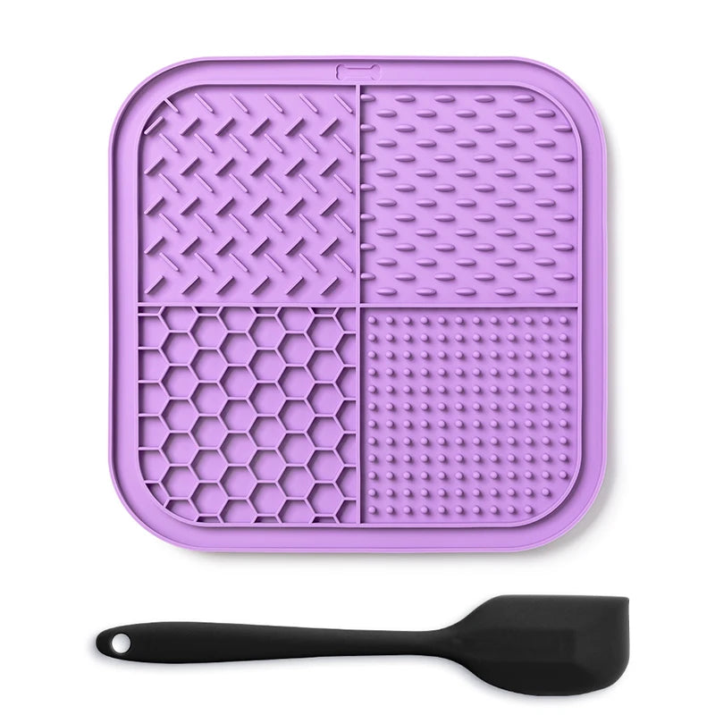 Silicone Lick Mat for Dogs and Cats – Anxiety Relief & Slow Feeding