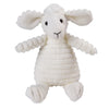 Jouet à mâcher en forme de mouton ou agneau, en peluche blanche pour animaux de compagnie.