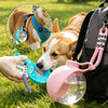 Portable 2-in-1 Pet Water Bottle with Lanyard