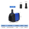 Quiet Mini Submersible Pump for Aquariums, Fountains & Waterfalls