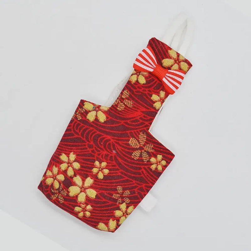 حفاض طائر الببغاء بنقش زهري مع بدلة طيران و ربطة قابلة للغسل