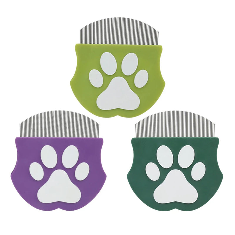 Peigne Courbé pour Toilettage de Chats et Chiens