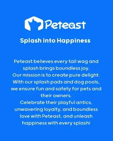 Anti-Slip Dog Splash Pad with Sprinkler for Summer Water Play