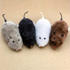 Wind-Up Plush Mouse Toy for Cats, Dogs & Kids