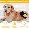 Electrostatic Pet Hair Remover Gloves for Dogs and Cats