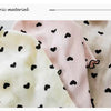 Cozy Heart Print Waffle Vest for Small Dogs