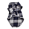 British Style Plaid Pet Shirt Jacket for Small Dogs and Kittens
