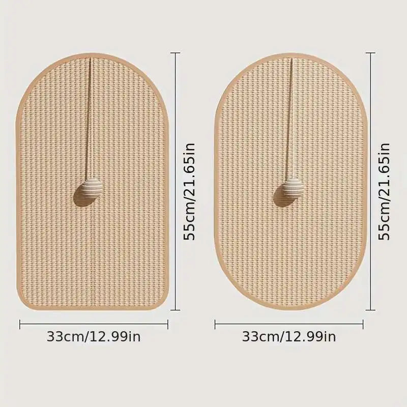 Durable Sisal Cat Scratch Pads and Wall Scratching Boards