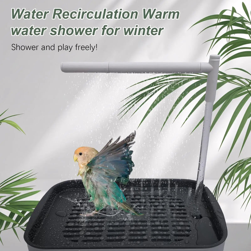 Automatic Rechargeable Bird Shower Bath