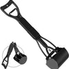 Long-Handle Dog Poop Scooper with Jaw Picker