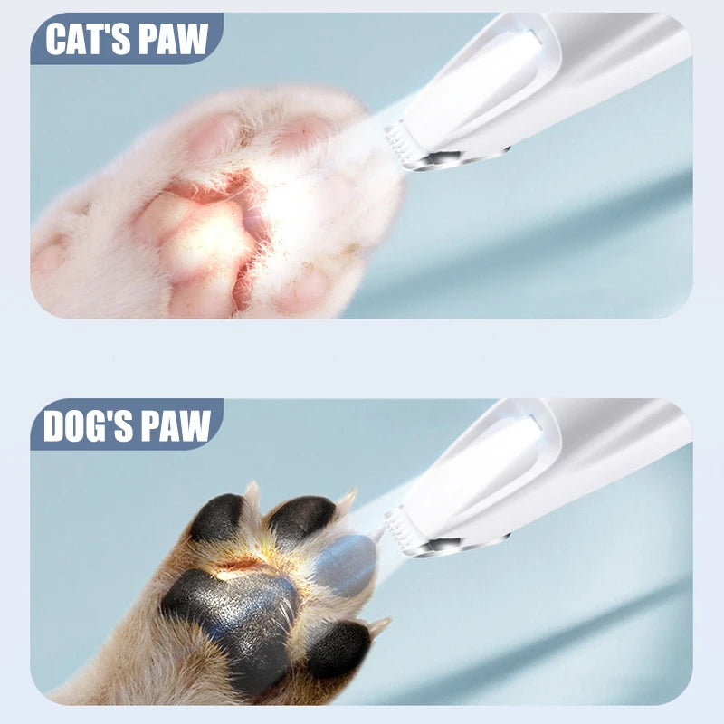 Cordless LED Pet Grooming Clipper with LCD Display