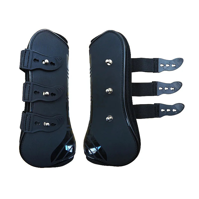 Protège-jambes équinés ajustables pour chevaux