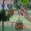 Hanging Metal Bird Feeder with Hook
