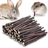 Bâtons de Mâche en Bois de Pommier Naturel pour Petits Animaux