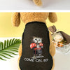 Breathable Mesh Pet Vest with Cute Cartoon Print