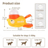 Interactive Treat Dispenser Dog Toy – Cute Yellow Duck Puzzle Feeder