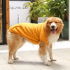 Sudadera de Fleece para Perro Grande con Capucha y Bolsillo con Cremallera