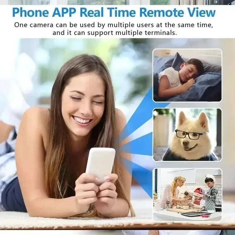 Mini Wireless Security Camera with 1080P HD and Night Vision