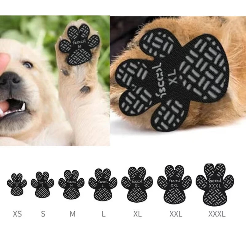 Anti-Slip Paw Grip Pads for Dogs – 4 Pack Traction Pads for Hard Floors & Injured Paws