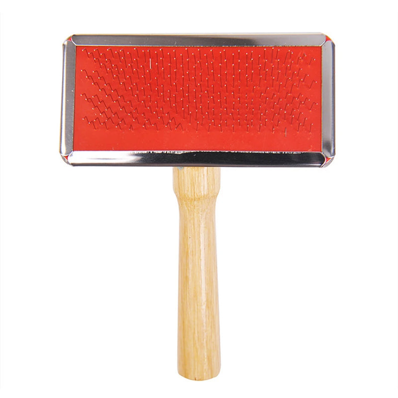Kamm mit Holzgriff für die Haustierpflege