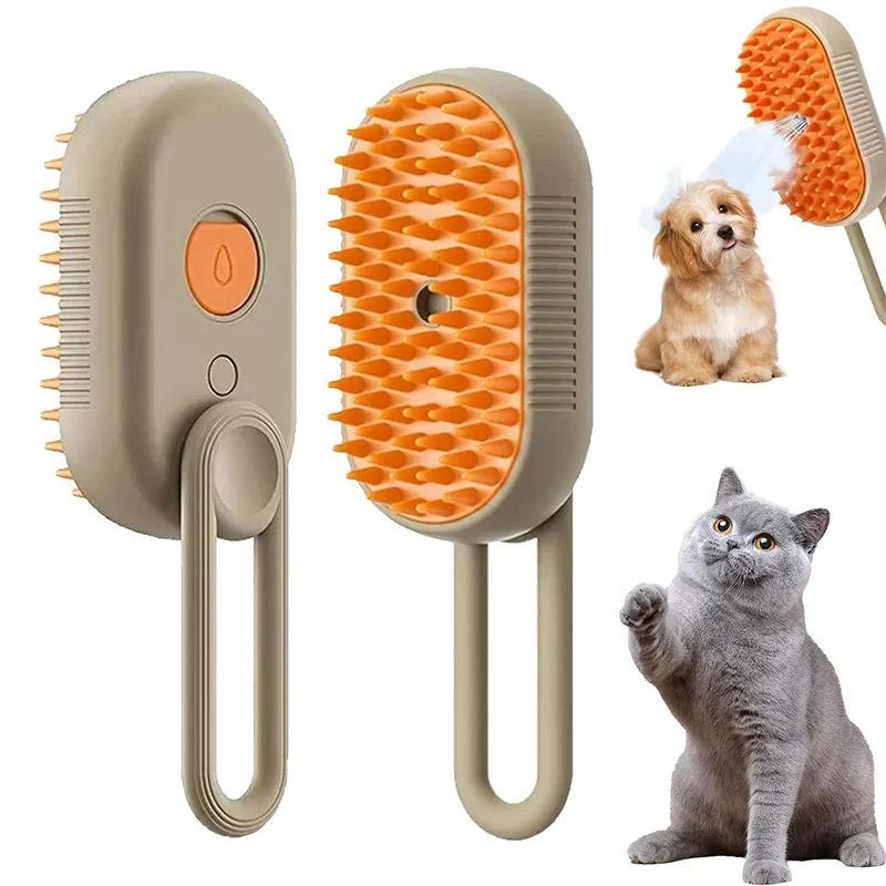 Dampfbürste für Katzen und Hunde
