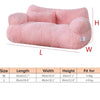Machine Washable Cat Sofa Bed with Removable Cover
