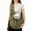 Breathable Crossbody Pet Carrier Bag for Small Dogs & Cats