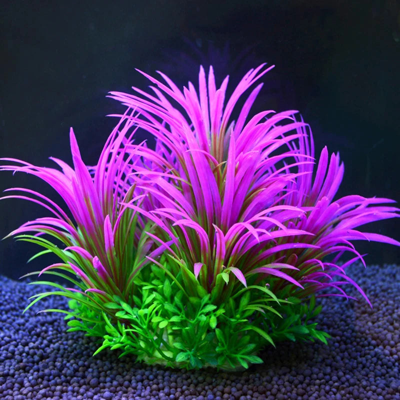 Realistic Artificial Aquarium Plants for Fish Tank Décor