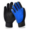 Pet Hair Remover Gloves – Dog & Cat Grooming Brush
