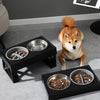 Soporte Elevado para Cuencos de Perro con Altura Ajustable