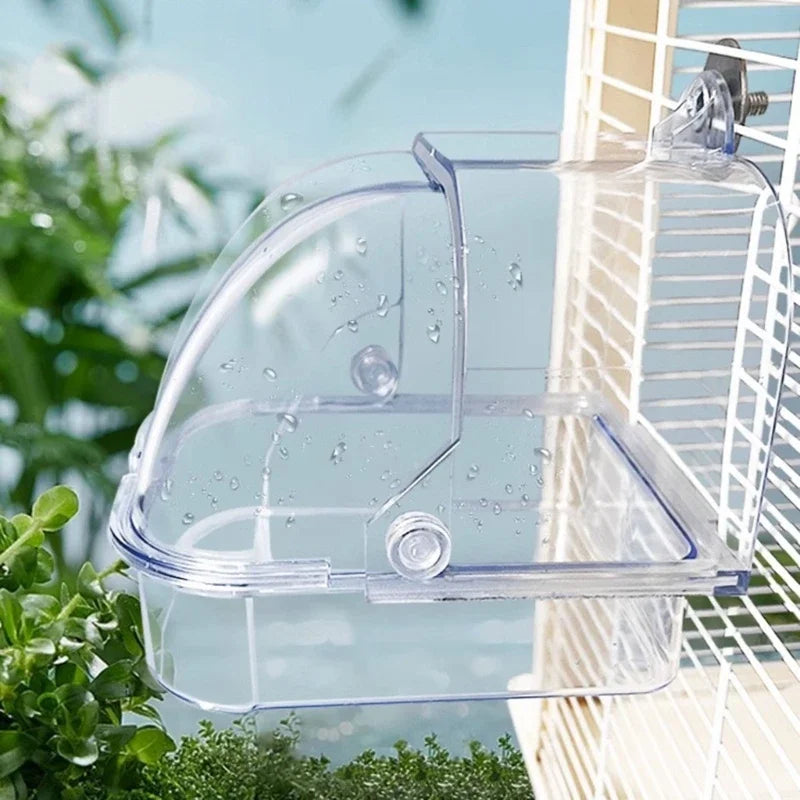 Hangable Bird Bath Tub for Small Birds