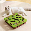 Labyrinthe Puzzle en Feutre Interactif pour Chat avec Clochette