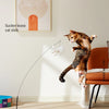 Jouet Interactif pour Chat avec Plumes et Baguette
