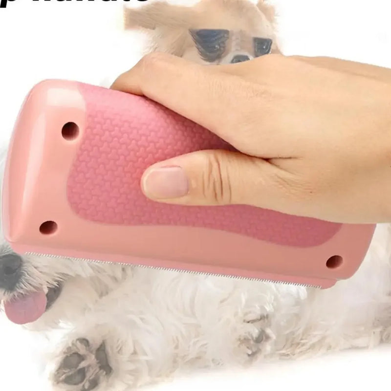 Cepillo Deslanador Ergonómico para Mascotas