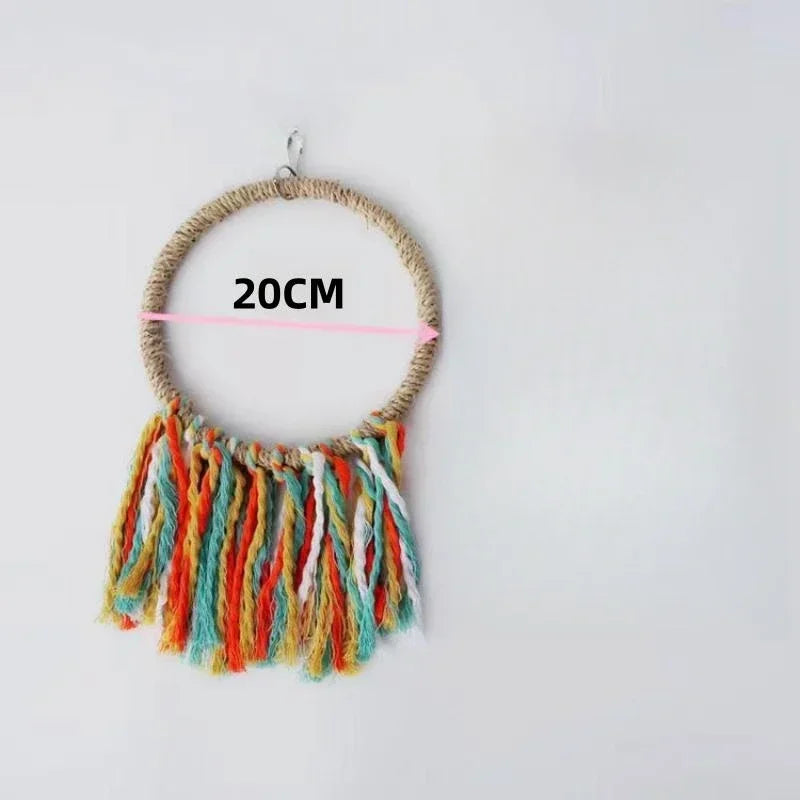 Cotton Rope Circle Toy for Parrots