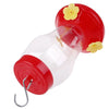 Hanging Bird Water Feeder Bottle with Iron Hook