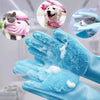 Silicone Pet Grooming Gloves for Dogs and Cats