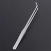 Precision Stainless Steel Aquarium Tweezers for Planting and Maintenance