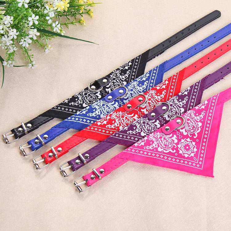 Collar Bandana Ajustable para Mascotas
