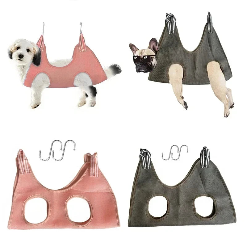 Pet Grooming Hammock for Small Dogs and Cats